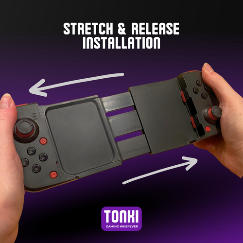 Bluetooth Mobile Gaming Controller for iPhone & Android